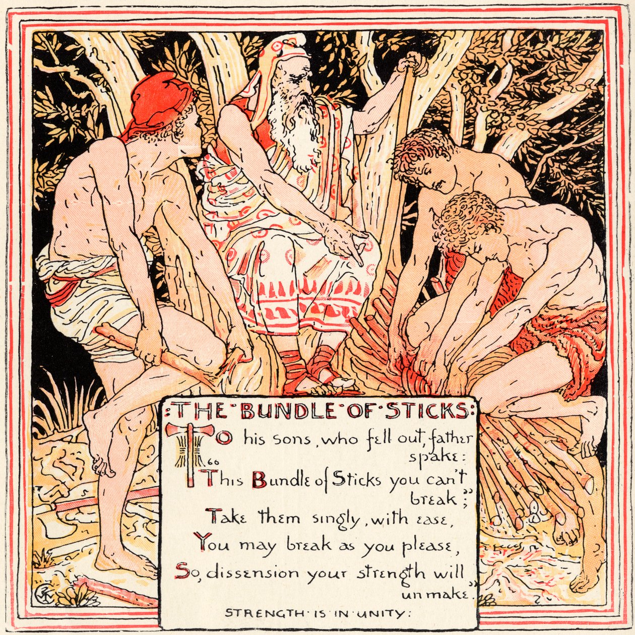 The Bundle of Sticks, kuvitus teoksesta "Baby