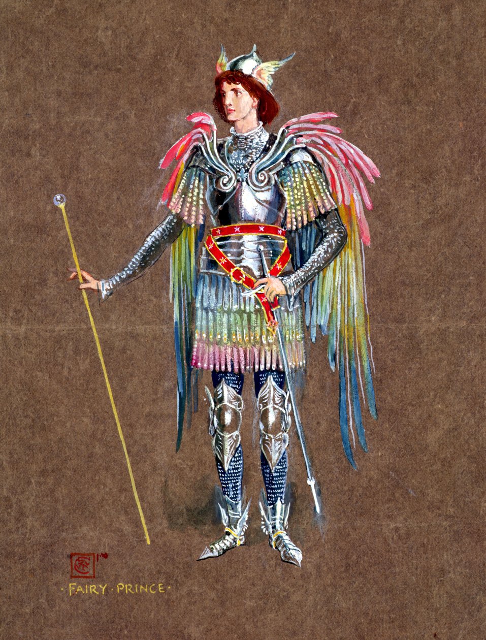 Keijuprinssi, elokuvasta "The Snowman" (pukusuunnittelu) tekijältä Walter Crane