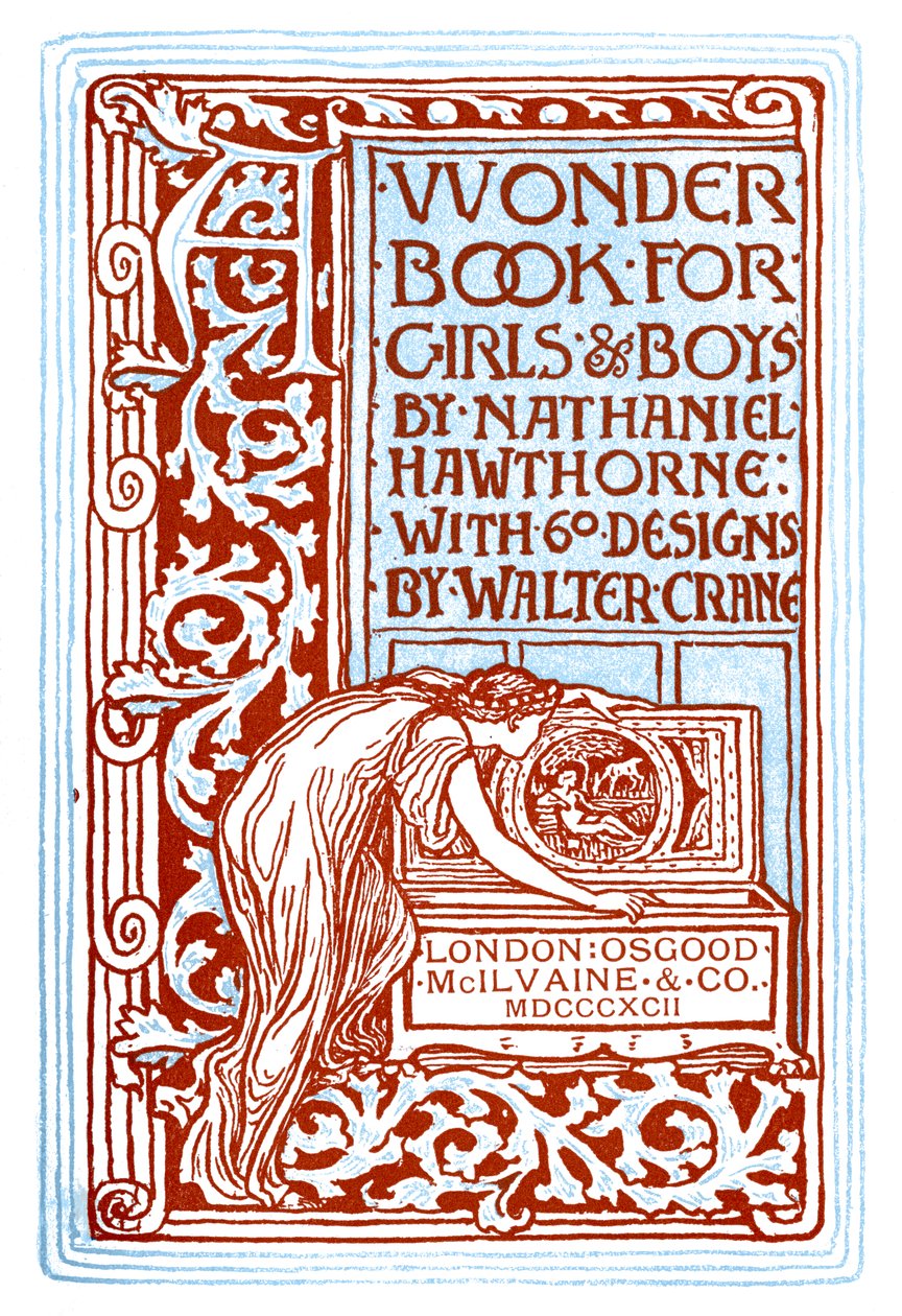 Ihmekirja tytöille ja pojille tekijältä Walter Crane