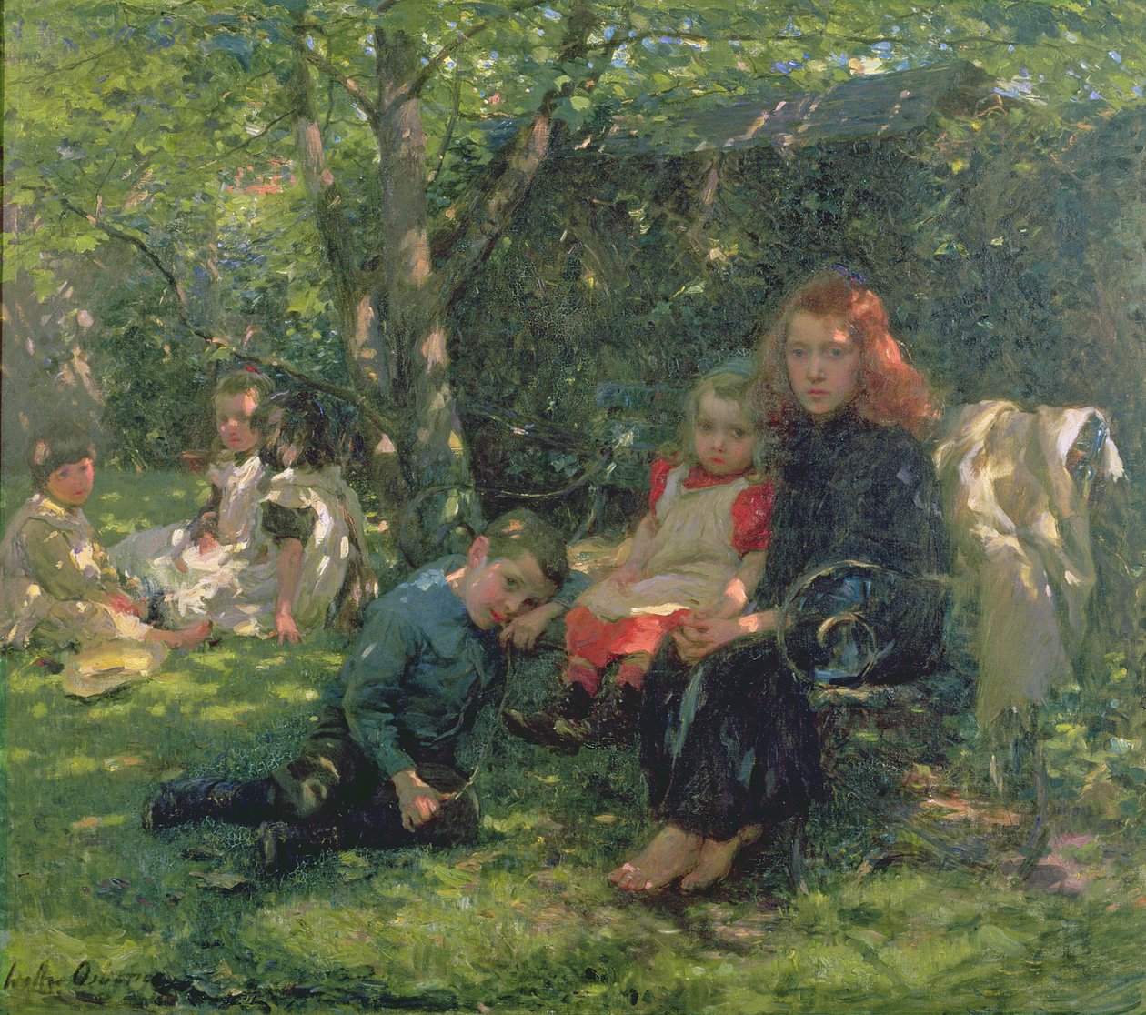 Kesäaika, 1901 tekijältä Walter Frederick Osborne