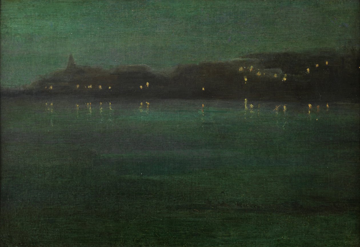 Nocturne: Battersea Reach tekijältä Walter Greaves