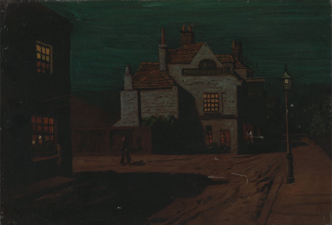 Musta leijona, Chelsea by Night tekijältä Walter Greaves