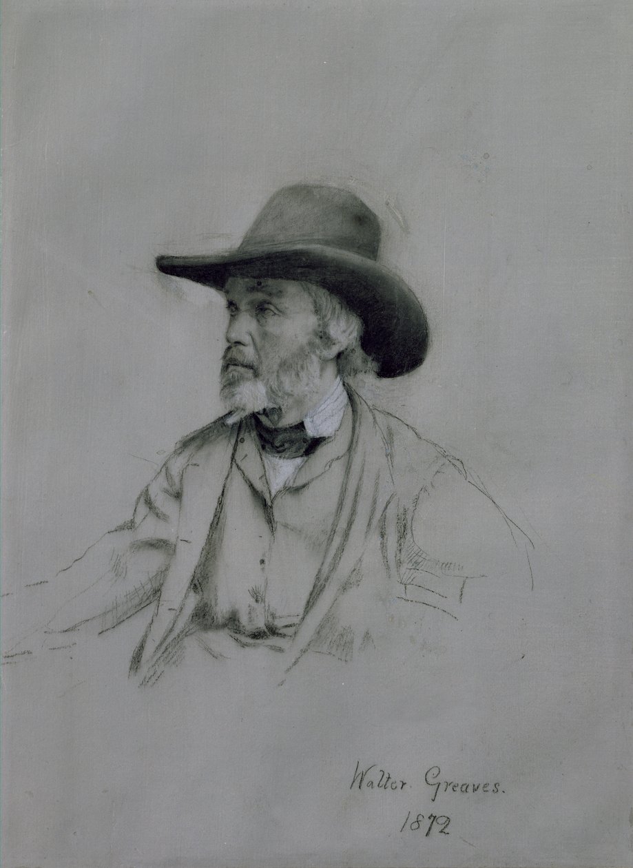Thomas Carlyle (1795-1881), 1872 (liitu) tekijältä Walter Greaves