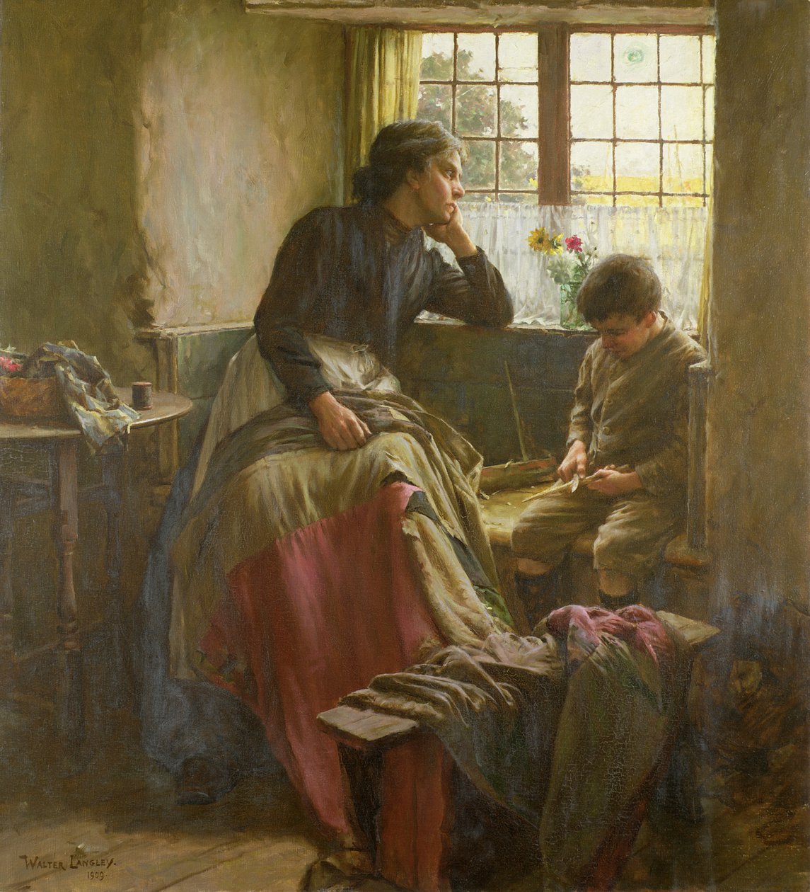 Kuolleen päivän herkkä armo tekijältä Walter Langley