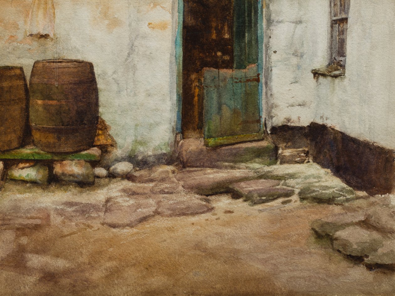 Piha (wc paperilla) tekijältä Walter Langley