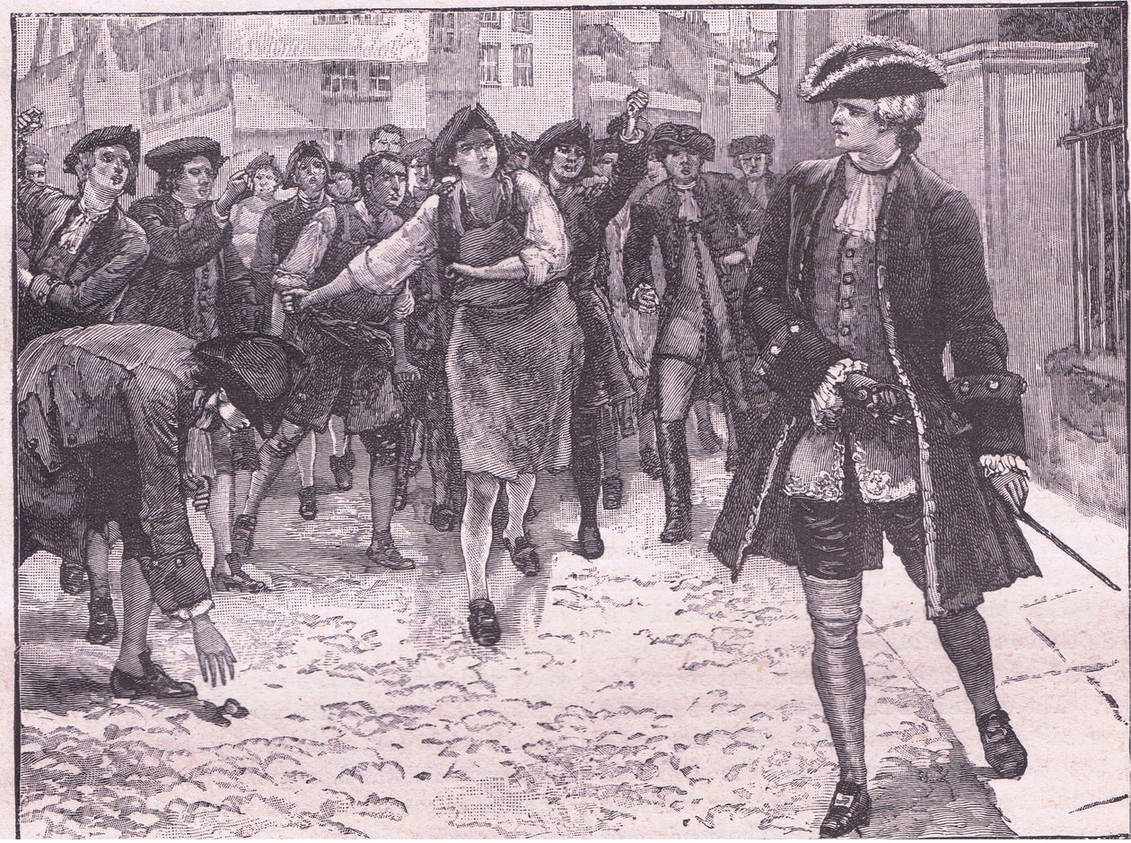 Lord Bute ja lontoolaiset 1762 jKr tekijältä Walter Paget