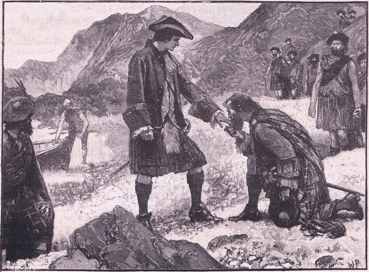 Prinssi Charlesin laskeutuminen jKr 1745 tekijältä Walter Paget