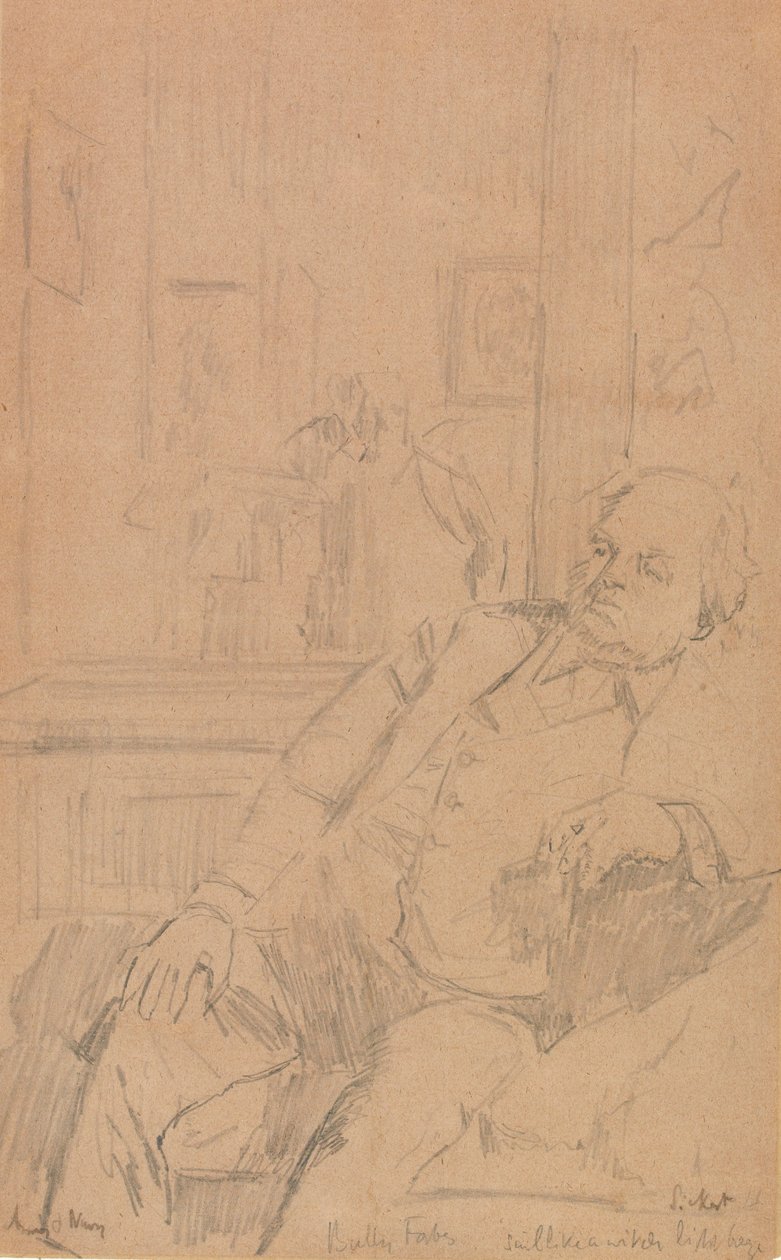 Bully Forbes (grafiitti paperille) tekijältä Walter Richard Sickert