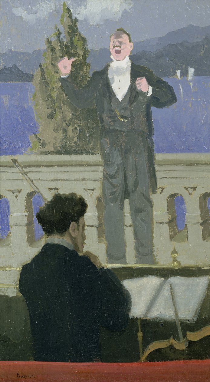 Sarjakuvaleijona, 1887 tekijältä Walter Richard Sickert
