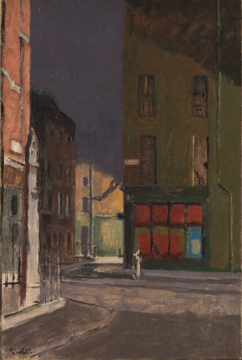 Maple Street, Lontoo, n. 1915-23 tekijältä Walter Richard Sickert