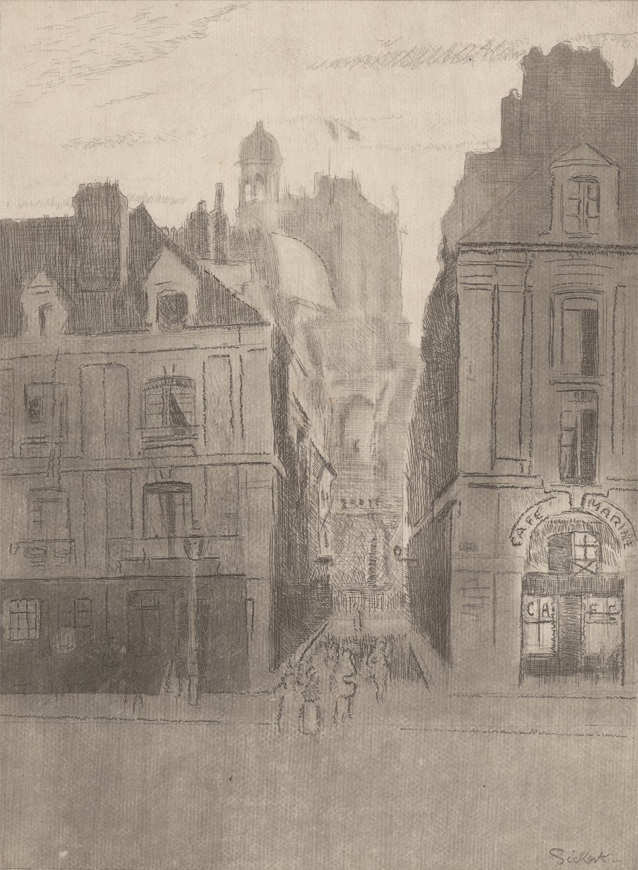 Dieppen katu tekijältä Walter Richard Sickert