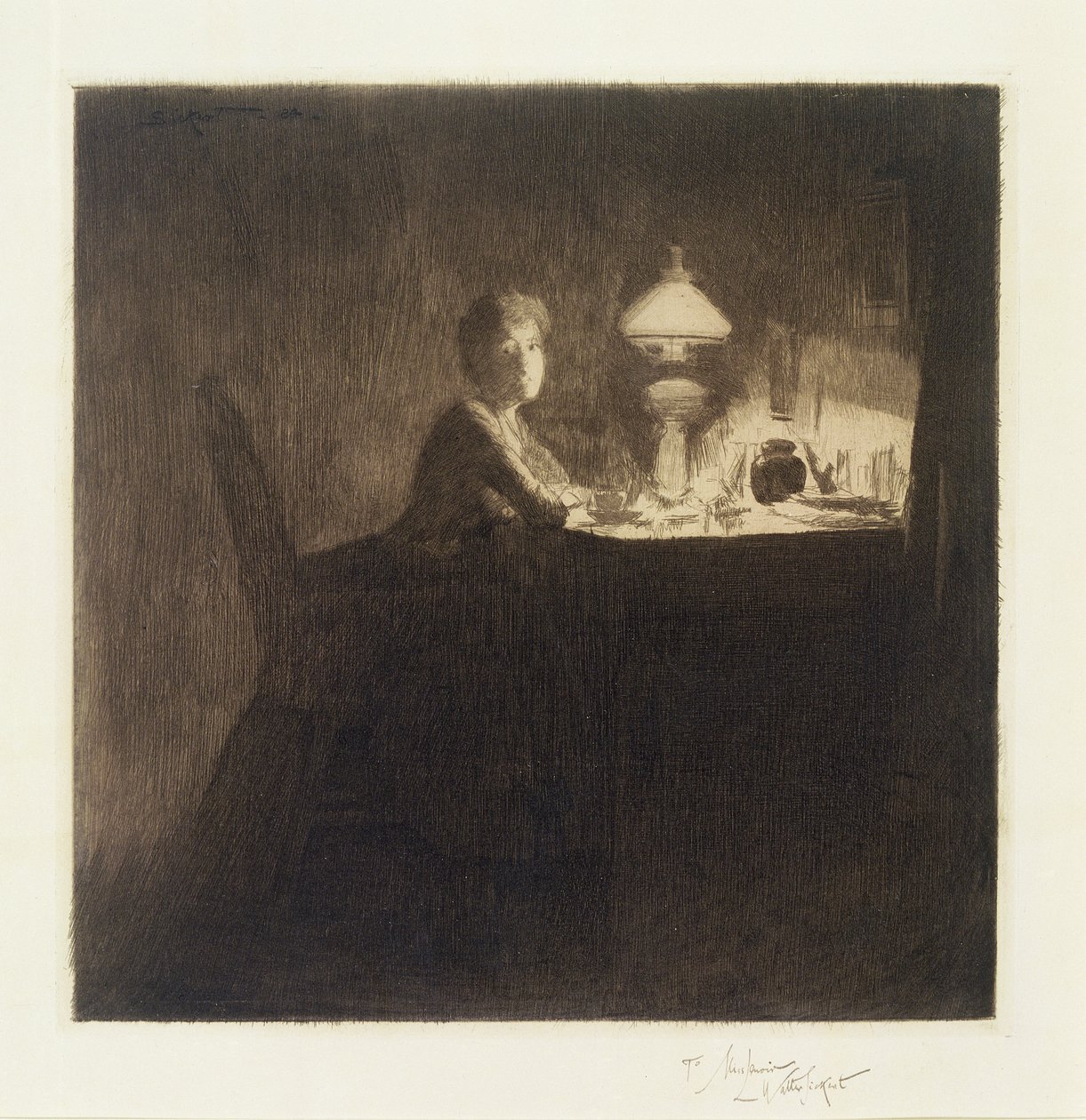 Vt. johtaja, 1884 tekijältä Walter Richard Sickert