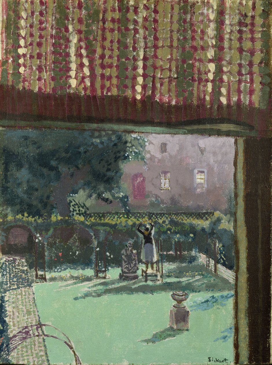 Rakkauden puutarha (Laineyn puutarha), noin 1930 tekijältä Walter Richard Sickert