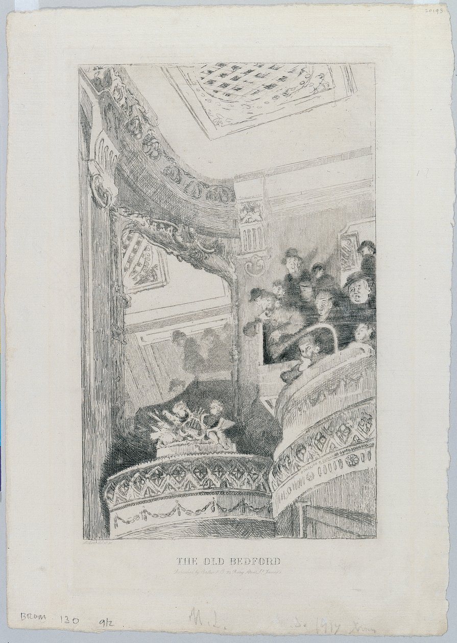 Old Bedford, Camden Town, n. 1894 tekijältä Walter Richard Sickert