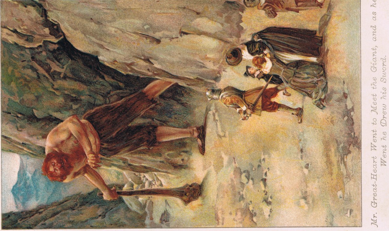 Kuvitus John Bunyanin "Pilgrim