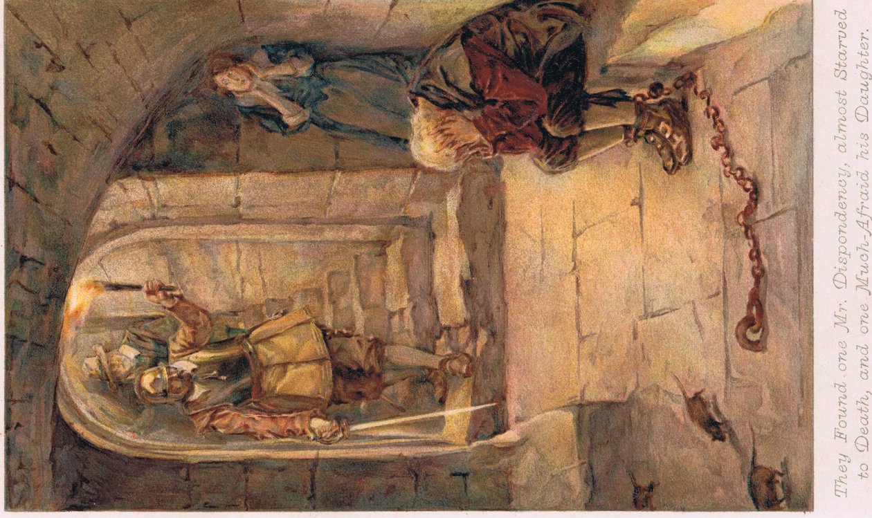 Kuvitus John Bunyanin "Pilgrim