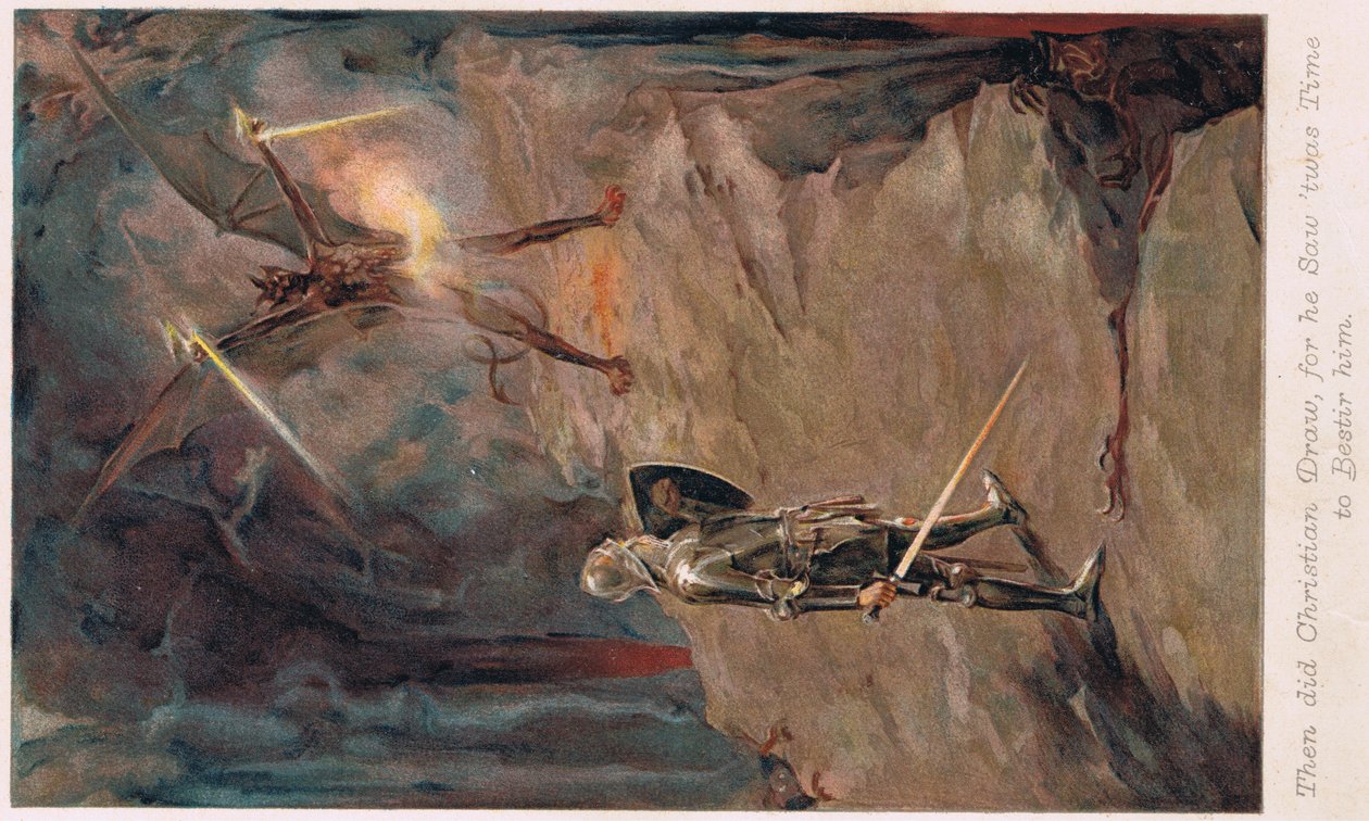 Kuvitus John Bunyanin "Pilgrim