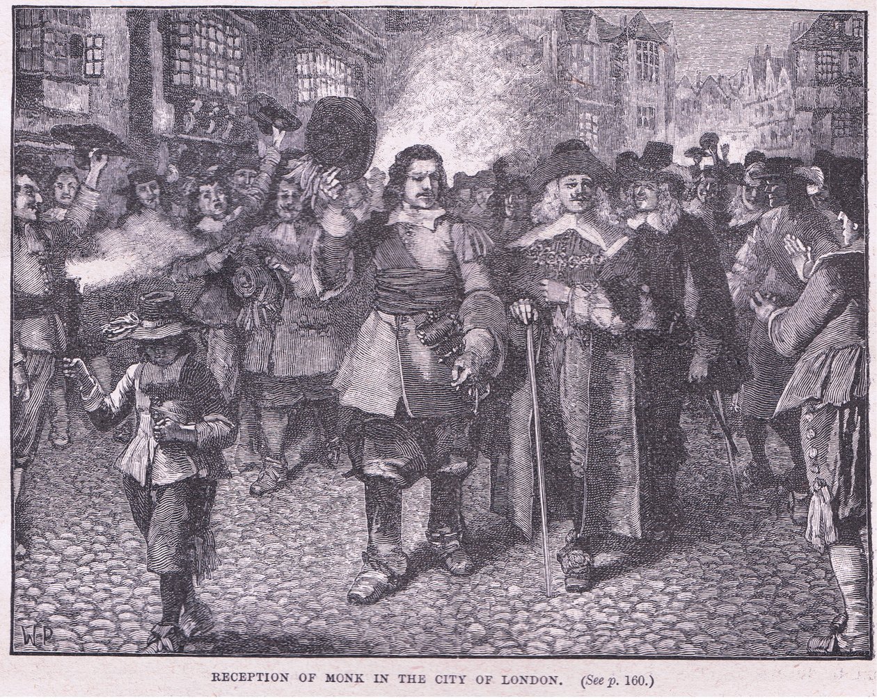 Munkin vastaanotto Lontoon kaupungissa AD 1659 tekijältä Walter Stanley Paget