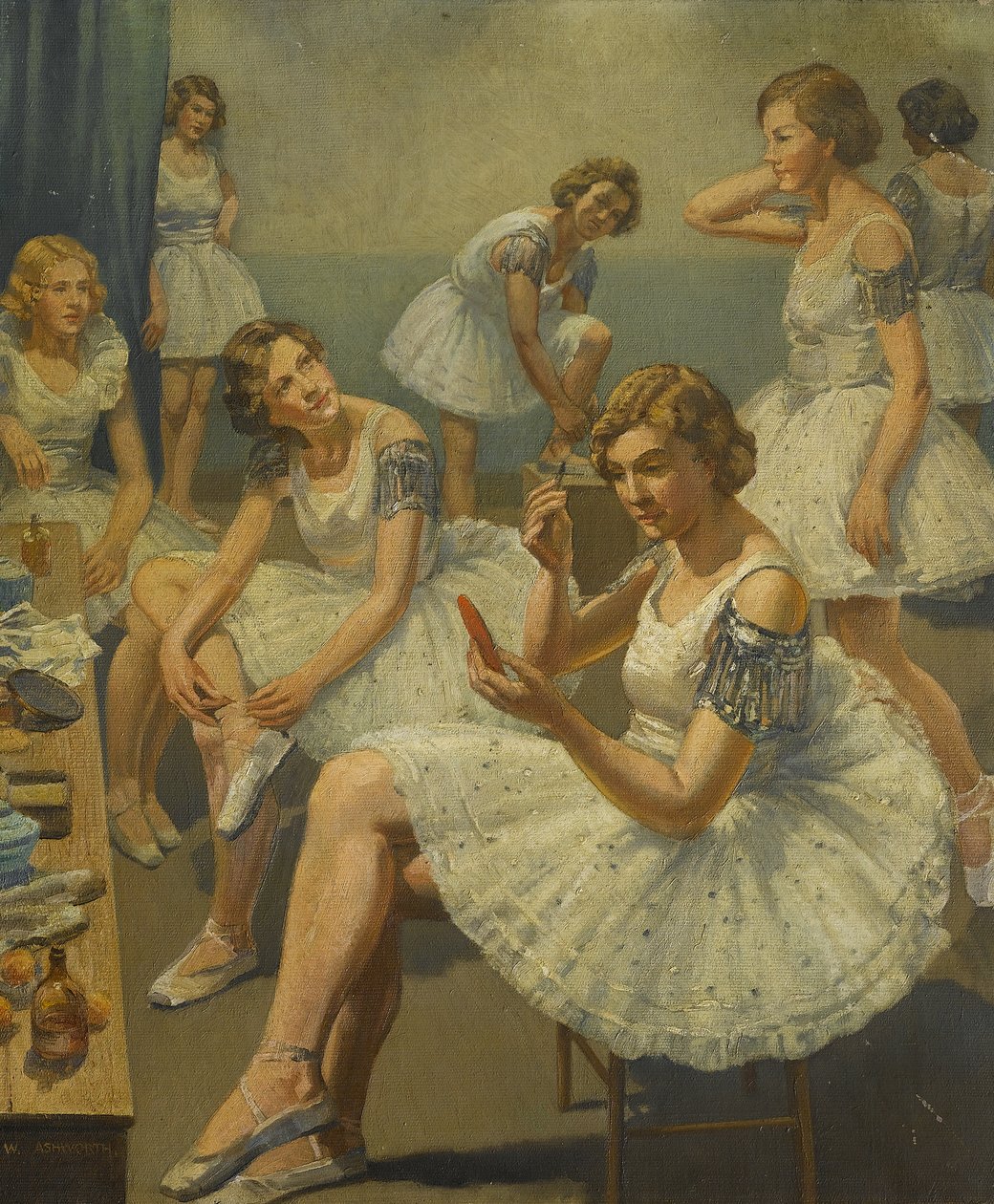 Valmistautuminen balettiin tekijältä Walter Ashworth