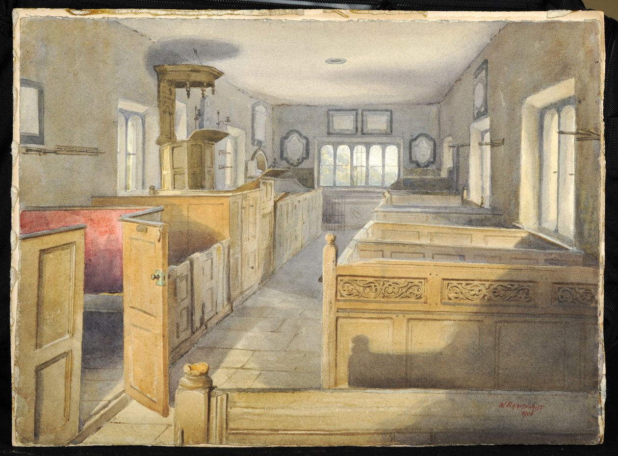 Bramhopen puritaaninen kappeli tekijältä Walter Braithwaite