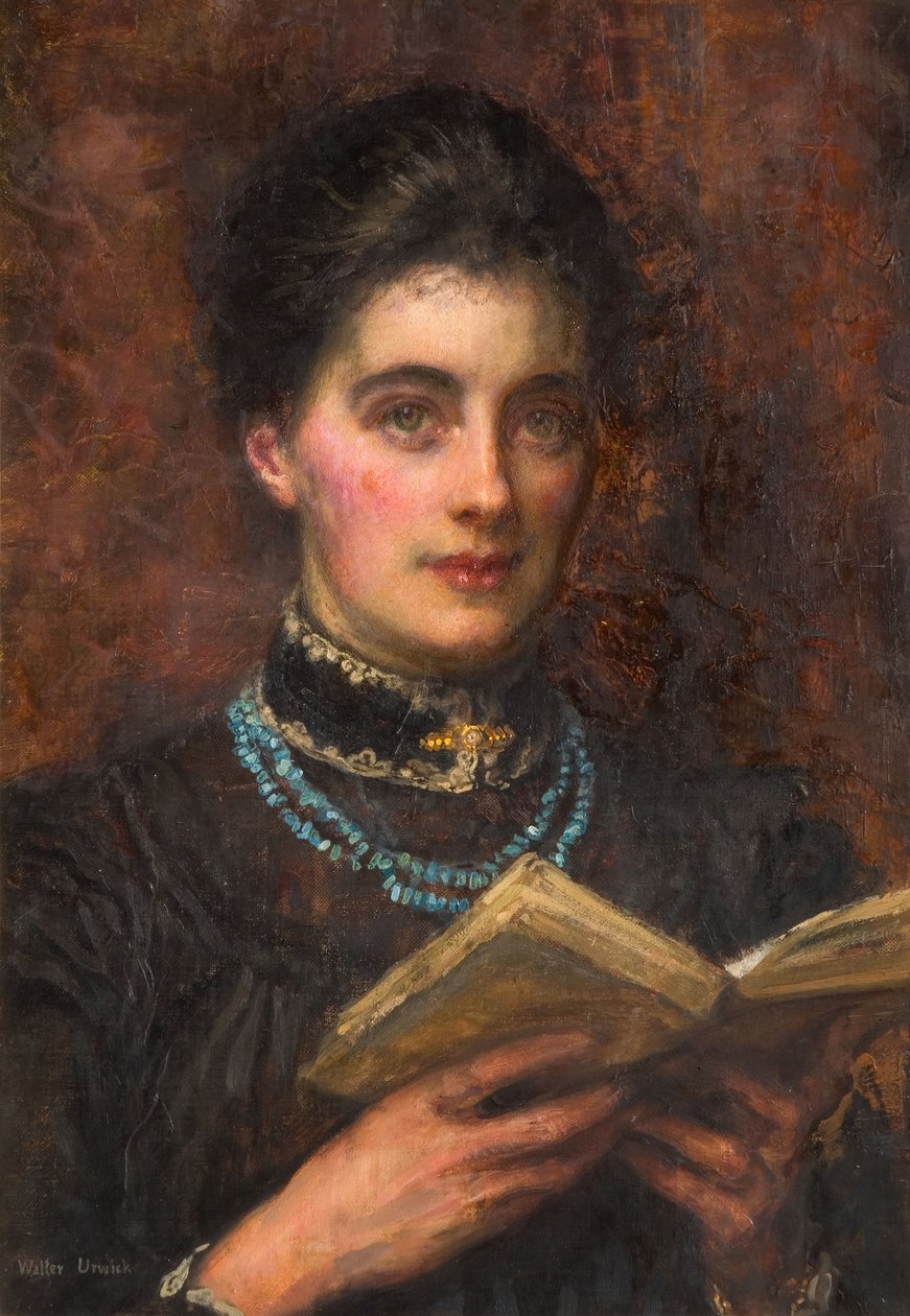 Taiteilijan vaimon muotokuva, 1895-1910. tekijältä Walter Chamberlain Urwick