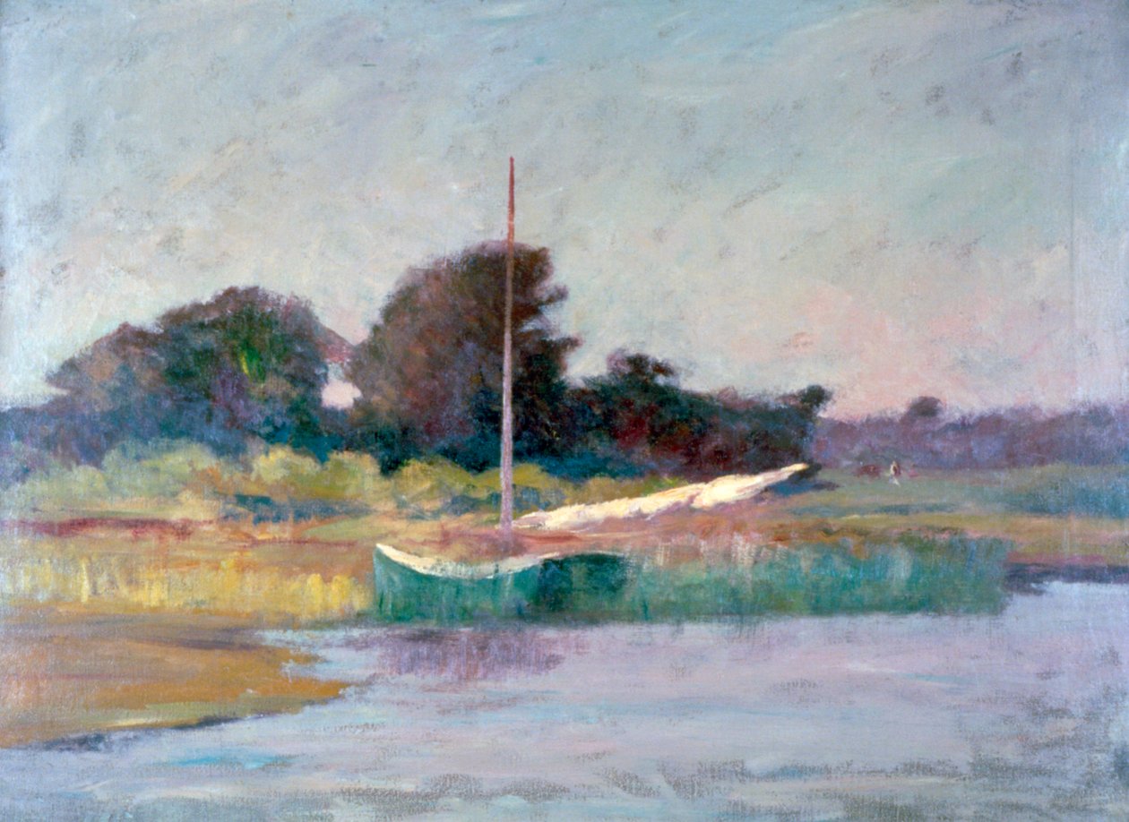 "Yksinäinen vene", c1868-1917 tekijältä Walter Clark