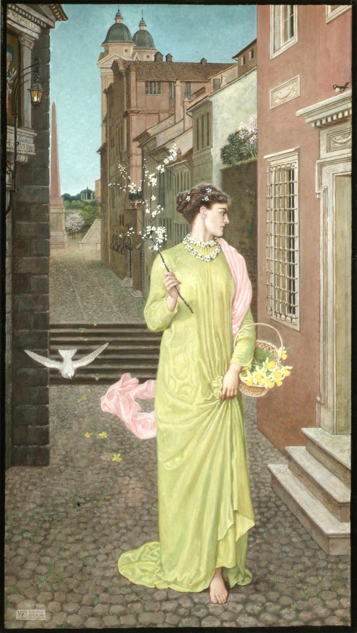 Um Arauto da Primavera finlandesa tekijältä Walter Crane
