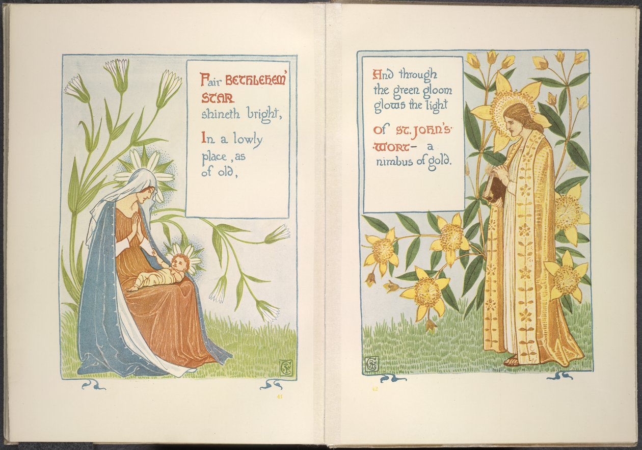 Estrela de Belém e wortfinnish de St. Johns tekijältä Walter Crane