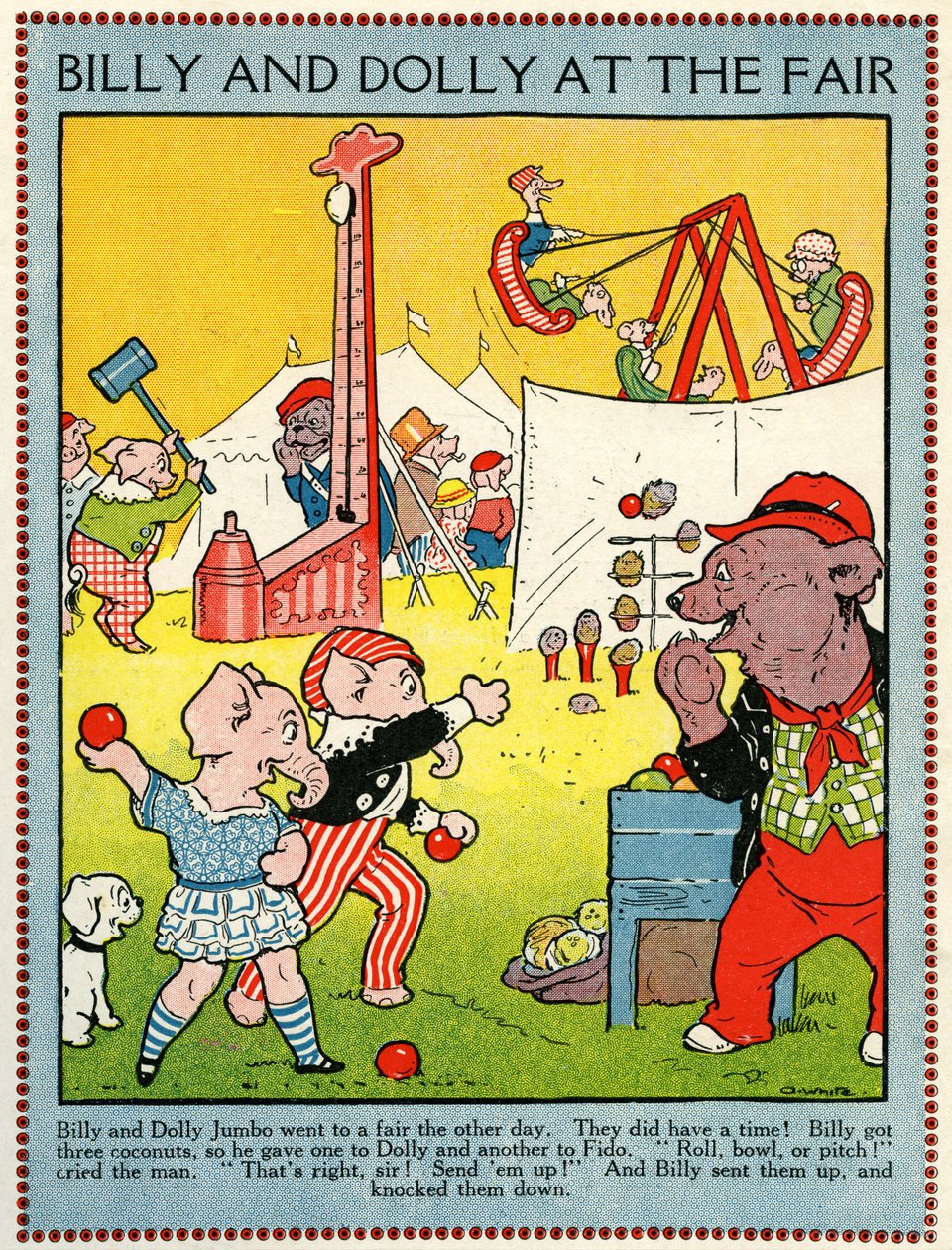 Billy ja Dolly messuilla tekijältä Walter Crane