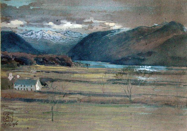 Derwent Water, Crosthwaitesta tekijältä Walter Crane