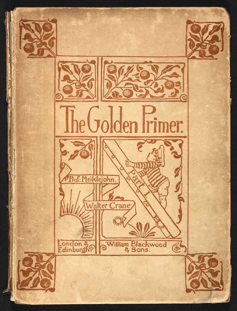 The Golden Primerin kannen sisäpuoli. tekijältä Walter Crane