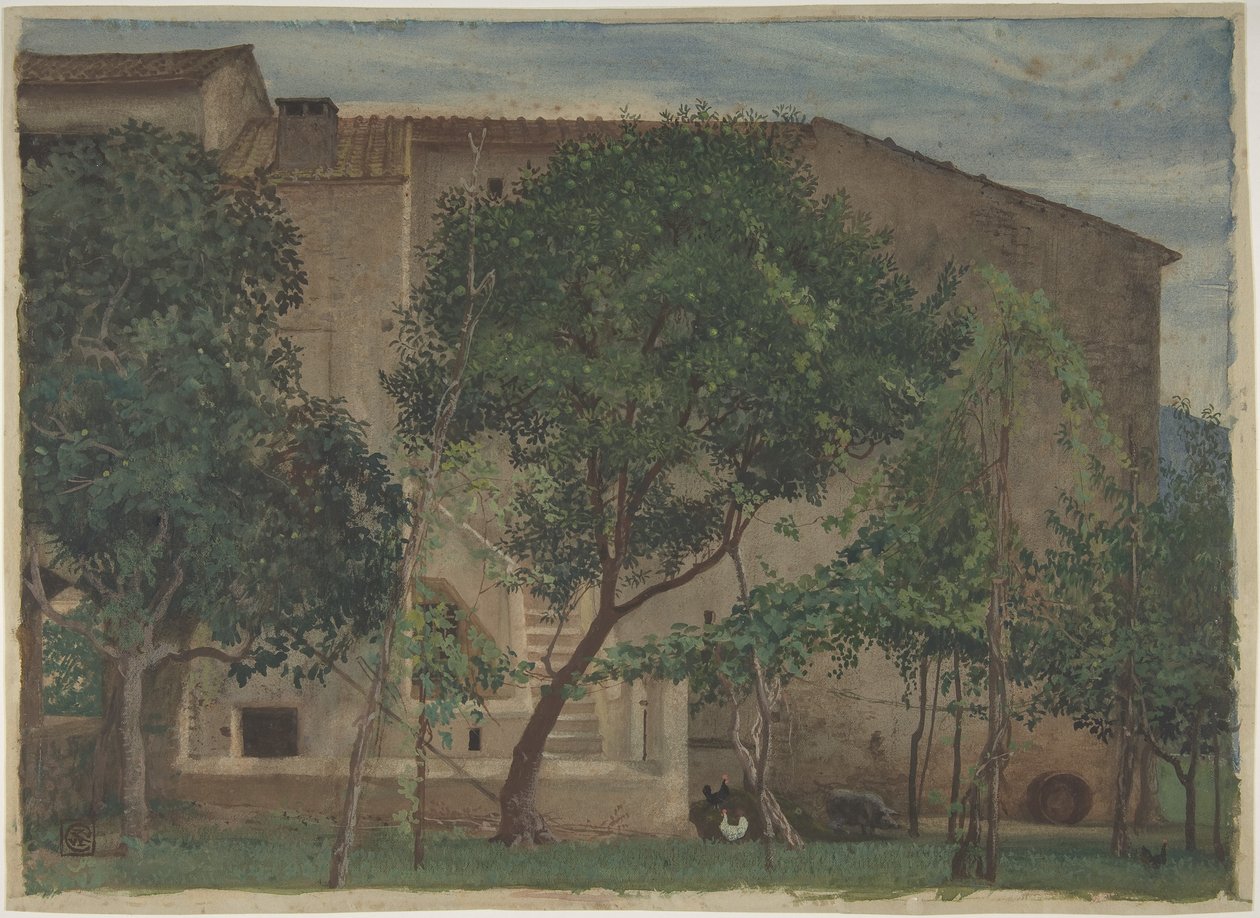 Italialainen maalaistalo tekijältä Walter Crane