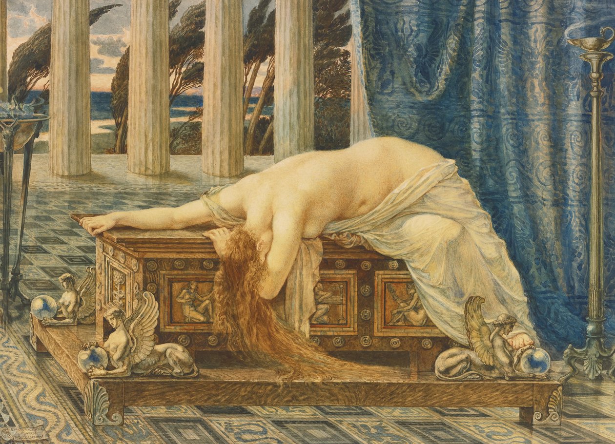 Pandora, 1885 tekijältä Walter Crane