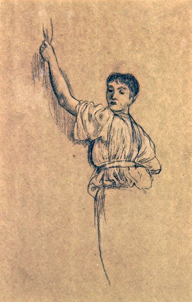 Tutkimus neitosta kevään tuloa varten tekijältä Walter Crane