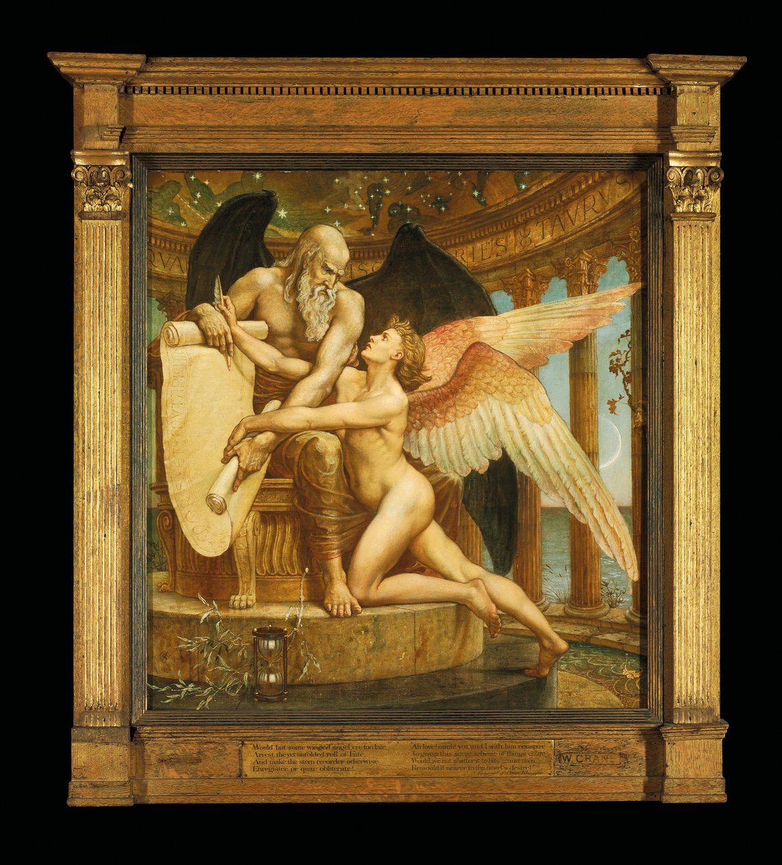 Kohtalorulla, 1882 tekijältä Walter Crane