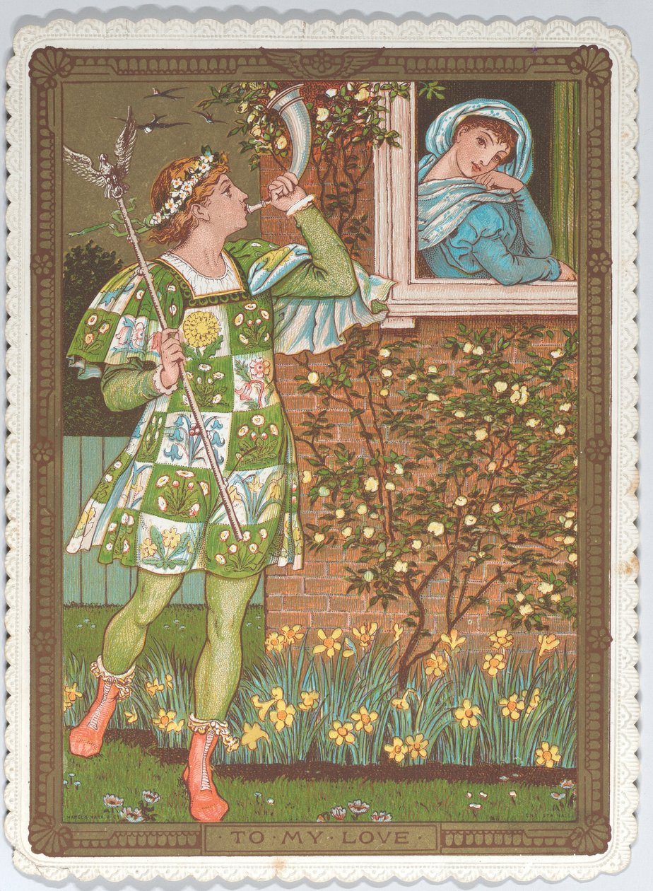 Valentine tekijältä Walter Crane