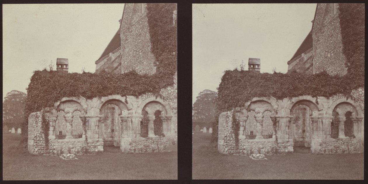 Boxgrove Priory, Boxgrove, Chichester, West Sussex, 1913. tekijältä Walter Edward Zehetmayr