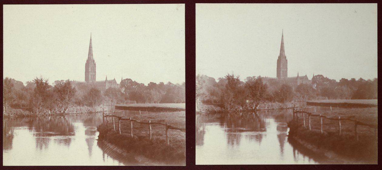 Salisburyn katedraali, Salisbury, Wiltshire, Wiltshire, 1913. tekijältä Walter Edward Zehetmayr