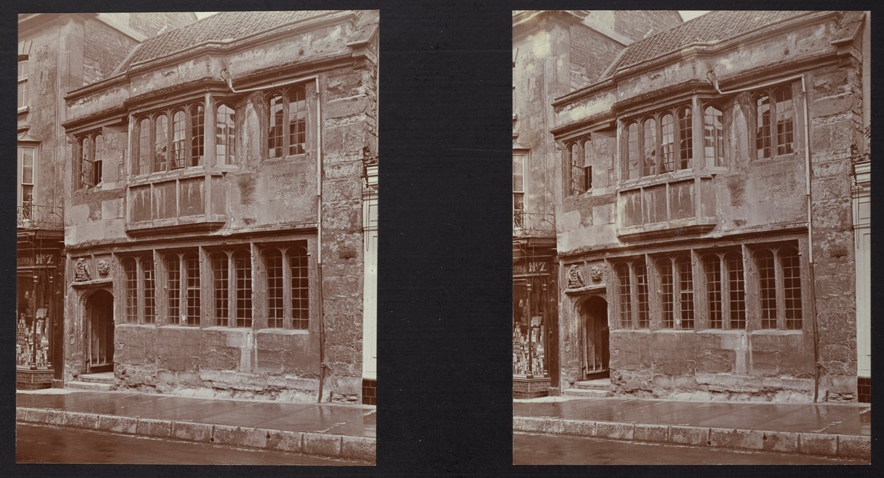 Tribunal House, High Street, Glastonbury, Mendip, Somerset, 1913. tekijältä Walter Edward Zehetmayr