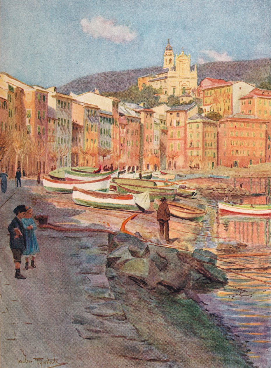 S. Margherita Ligure, c1910, 1912 tekijältä Walter Frederick Roofe Tyndale
