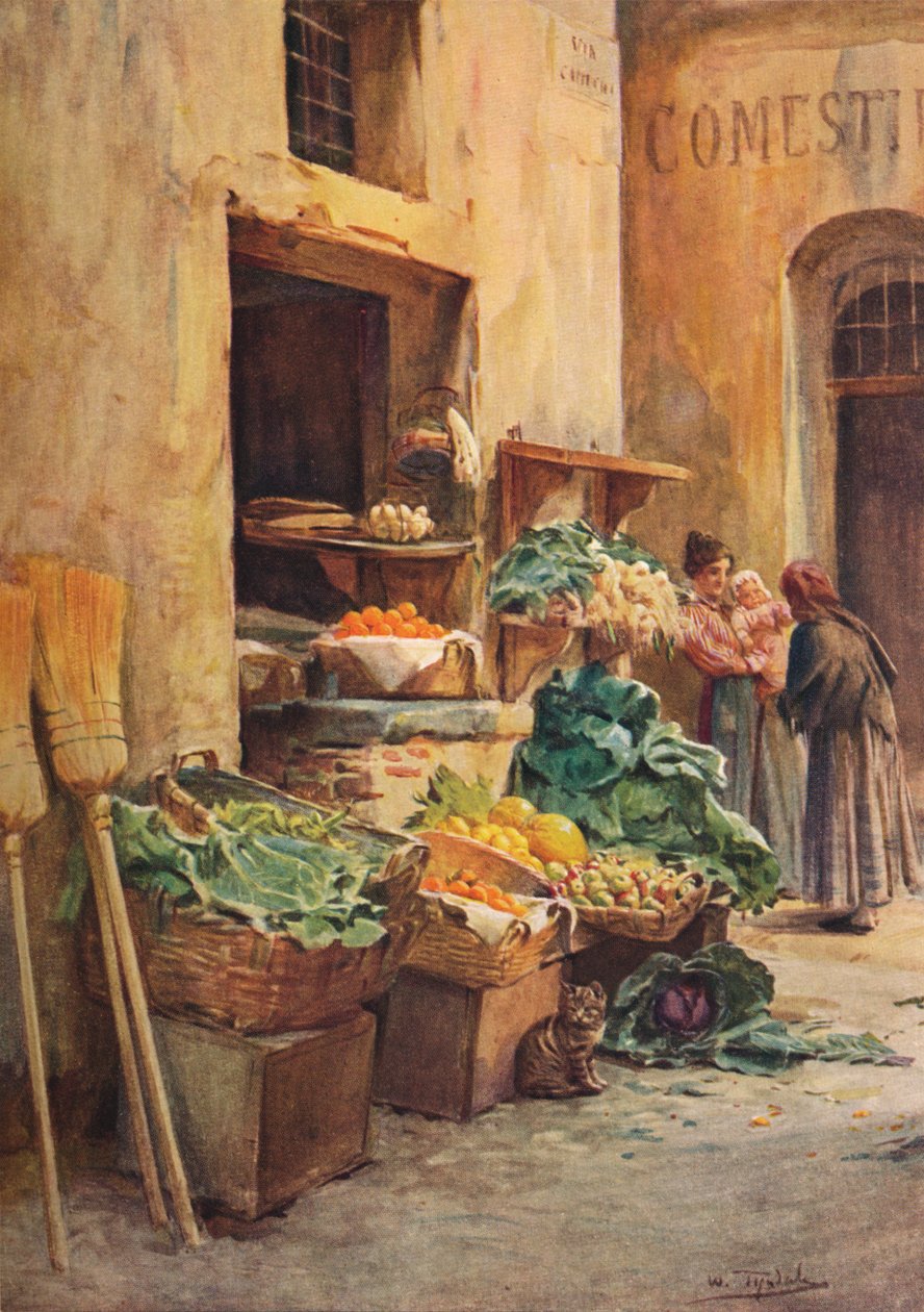 Vihreä ruokakauppa, 1910, 1912 tekijältä Walter Frederick Roofe Tyndale