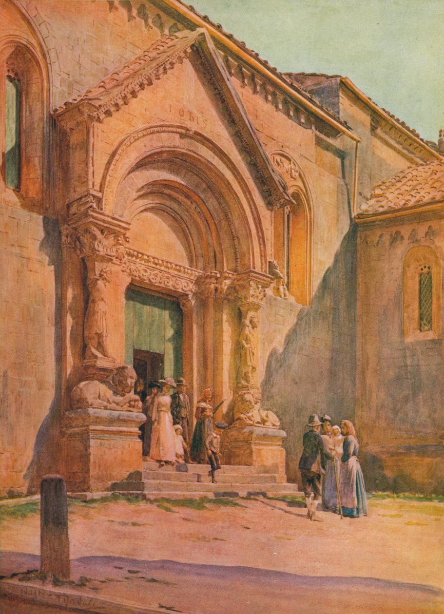 The Porch of the Piece San Quirico D