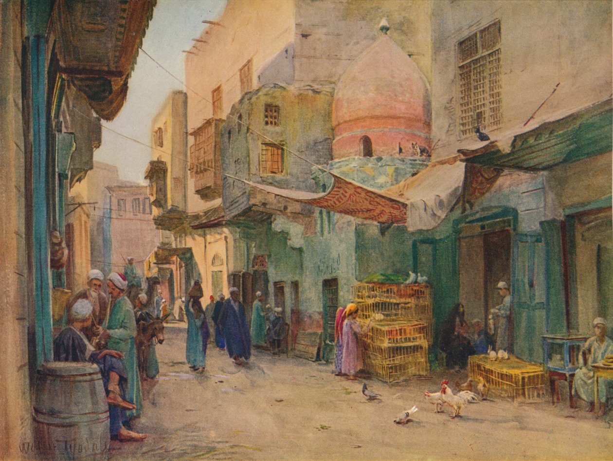 Sheykh Abd-El-Deymin hauta, c1905, 1912 tekijältä Walter Frederick Roofe Tyndale