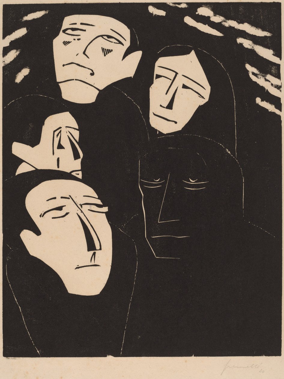 Salakuuntelu, 1919-1920. tekijältä Walter Gramatte