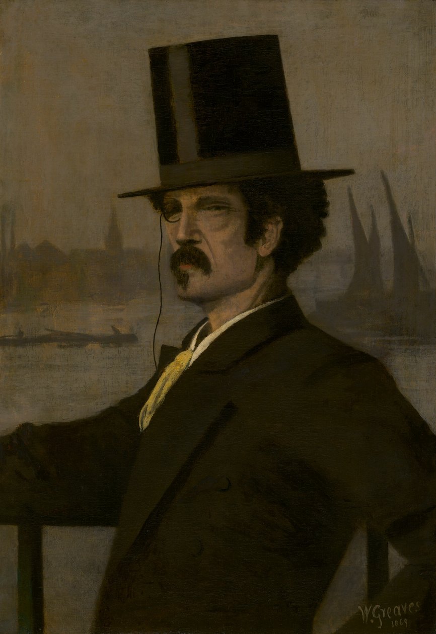 James McNeill Whistler, 1869. tekijältä Walter Greaves