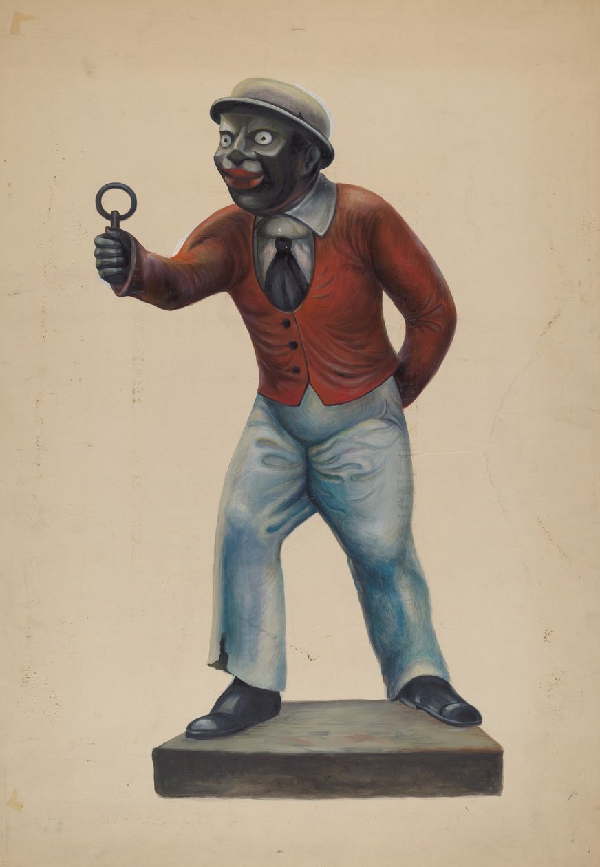 Hitching Post, c. 1937. tekijältä Walter Hochstrasser