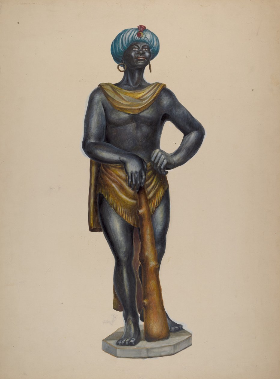 Nubian orjahahmo, n. 1937. tekijältä Walter Hochstrasser