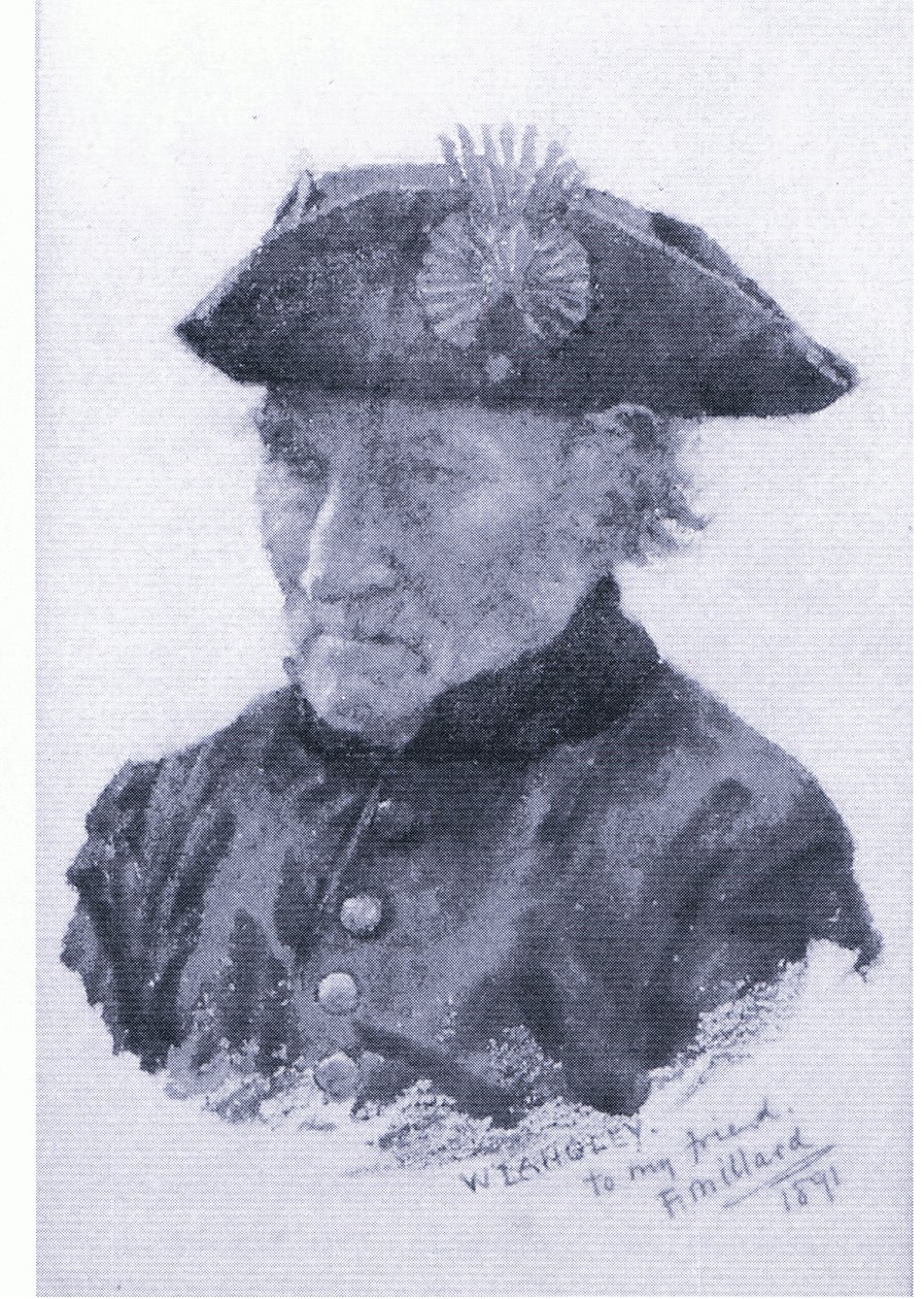Chelsean eläkeläinen, lehden tai kirjan lähteestä tuntematon (väri litho) tekijältä Walter Langley