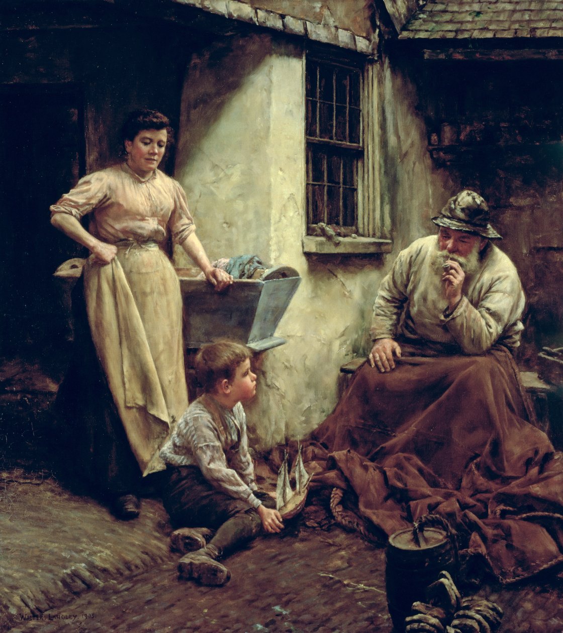A Chip off the Old Block tekijältä Walter Langley