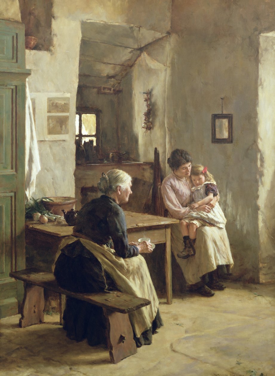 Äidin rakkaus tekijältä Walter Langley